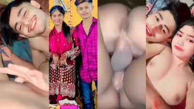 Horny Desi Girl Lovers Porn MMS