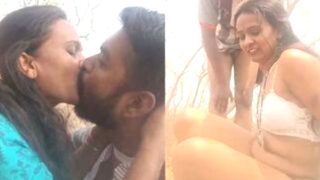 Sexy Marathi Bhabhi Kavita Steamy Hot Outdoor Sex Video