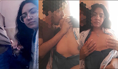 Sexy Indian Chasmish Gf Submissive Boobs XXX Porn