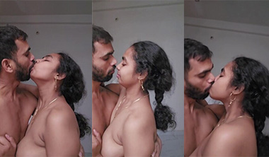 Desi Mallu Horny Couple Passionate Kissing Hard Fucking