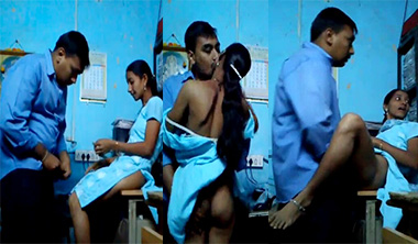 Sexy Nurse Office Couple Enjoy Fucking Exclusive Video