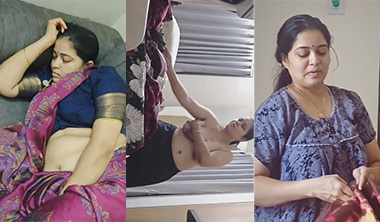 Sexy Telugu Mom Nude Captured Leaked By Son Viral MMS