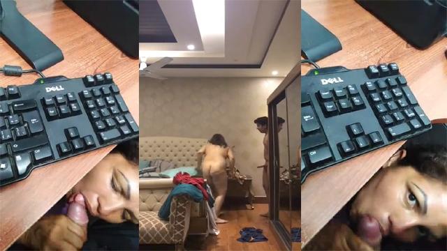 Horny Mature Women BJ Fucking a Office Lucky Guy
