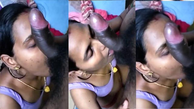 Tamil Wife House Owner In Bra Sucks Big Cock Of For Money
