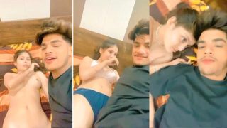 Hot Young Punjabi Lovers Enjoying Boobs Sucking Clips