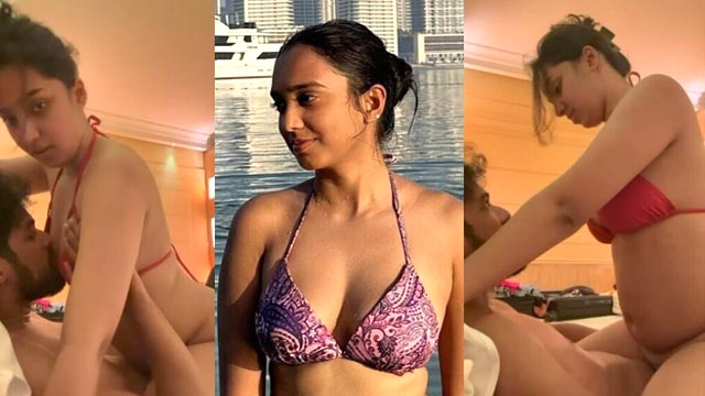 Busty Indian Babe Riding & Public Dare With Boyfriend