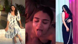 Desi Indian Babe Sucking Dick Fucking Both Hole Taking Cum
