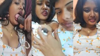 Horny Desi Chubby Girl Blowjob Nipple Licking Mms
