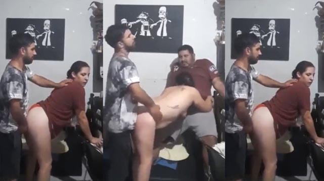 Chubby Milf Aunty in Threesome Fucking HD Watch Now