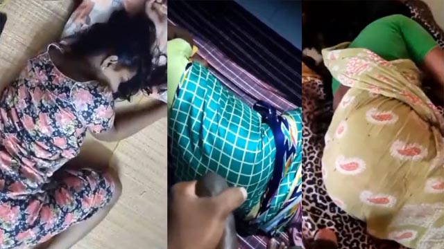 Horny Tamil Sleeping Sister And MoM – Nude Secretly