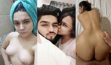 Indian Horny GF Fingering Pussy Hard Doggy Style Fucking