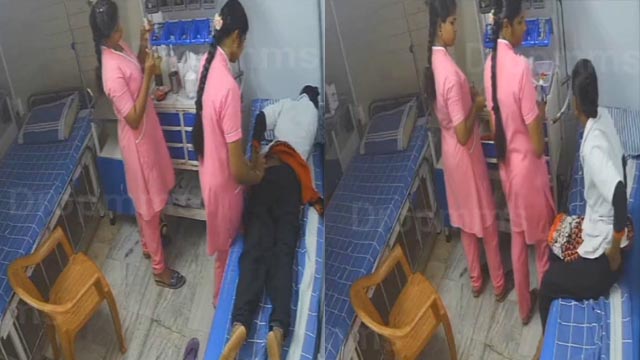 Tamil Sexy Nurse Clinic – Ass Inject CCTV Captured