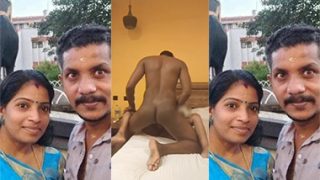 Horny Tamil Aunty Hard Doggy Fucking In Hotel Room