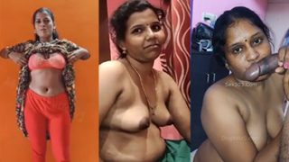 Chubby Tamil Aunty Group Nude Dance Threesome Party