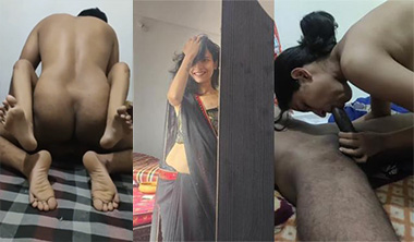 Hot Tamil College girl Threesome Sex Clips