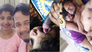 Tamil Horny Babe Deeply Blowjob Fucking By Husband