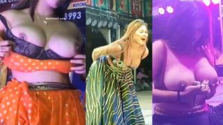 Viral Arkestra Dancing Girls Flashes Her Beautiful Big Tits