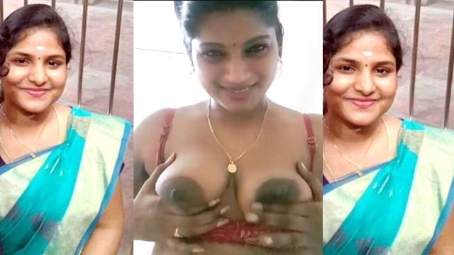 Dusky Tamil Sexy Milf Showing Boobs Pussy Licking