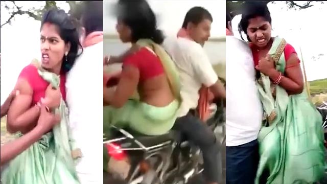 Tamil Couple Caught Village People – by Outdoor Sex