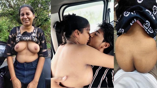 Indian Horny Girl Romance Fucking Inside Car
