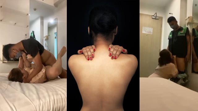 Indian Rich Horny Wife Nude Sex by Delivery Boy