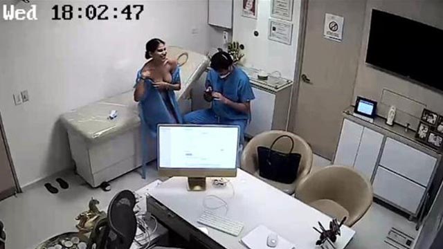 Desi Bhabhi Cosmetic Clinic Nude Infront of Doctor
