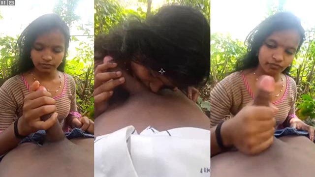Tamil College Babe Outdoor Fucking with Lovers Mms